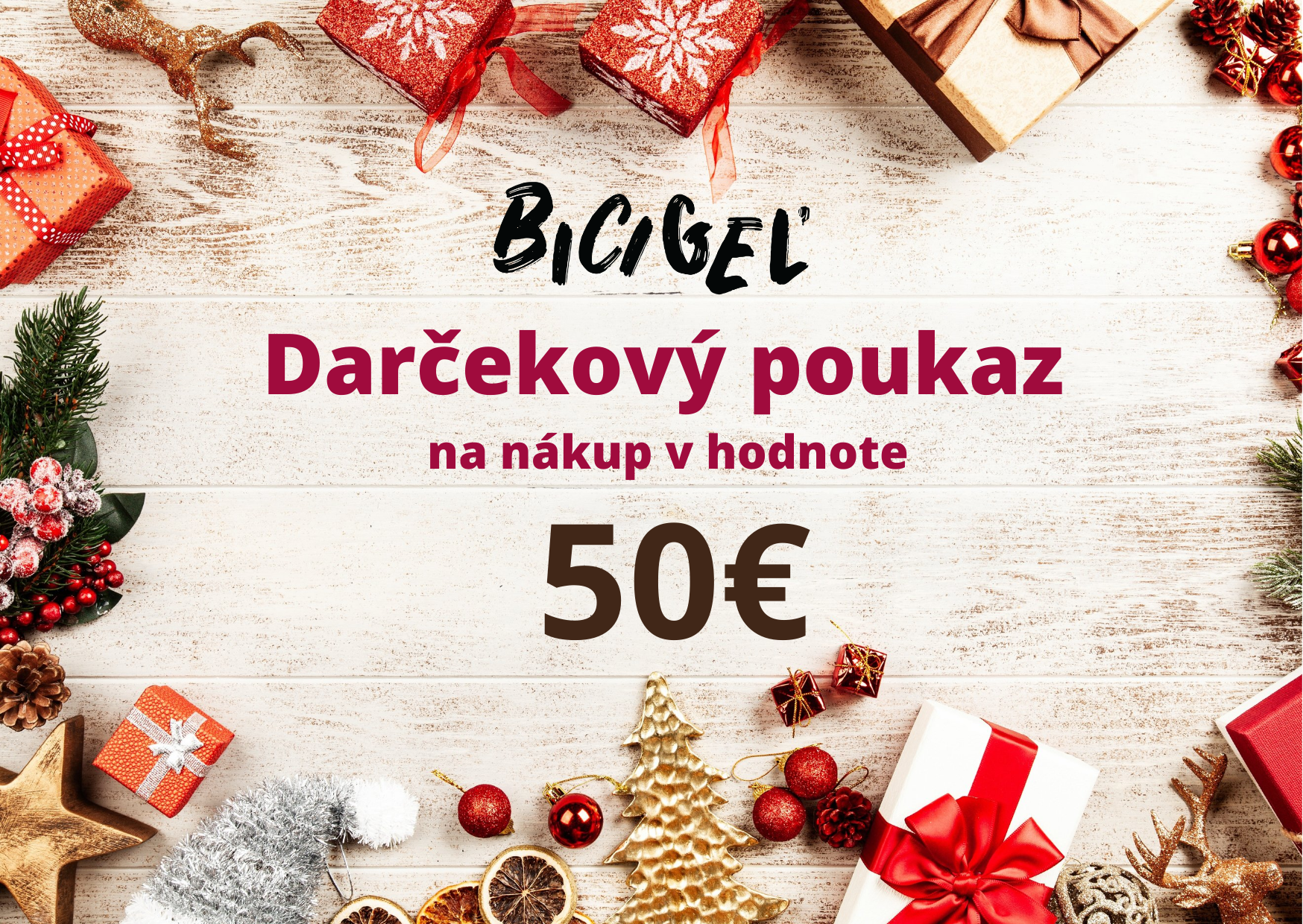 Darčekový poukaz 50€