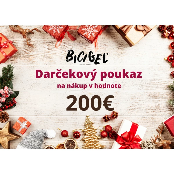 Darčekový poukaz 200€